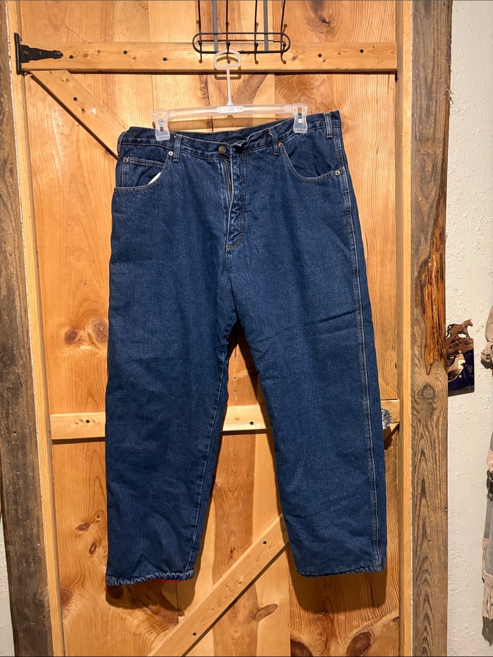 Guide Gear Relaxed Fit Men's Navy Thinsulate Jeans